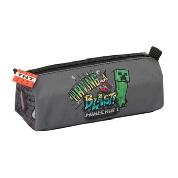 Minecraft Estuche Portatodo Rr Negro
