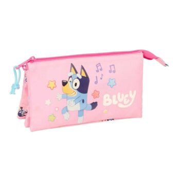 Bluey Estuche Portatodo Rr Triple Rosa