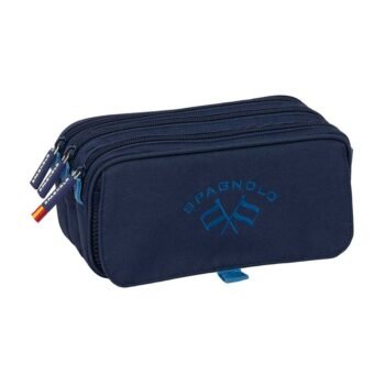 Spagnolo Estuche Portatodo Triple Adaptable a Azul Marino