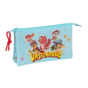 Paw Patrol Estuche Portatodo Triple Multicolor