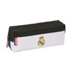 Real Madrid Estuche Portatodo Triple Blanco