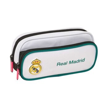 Real Madrid Estuche Portatodo Blanco