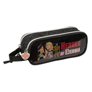 Masters Of The Universe Estuche Portatodo Doble Negro