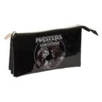 Masters Of The Universe Estuche Portatodo Triple Negro