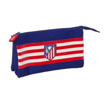 Atco. Madrid Estuche Portatodo Atco. Triple Azul