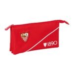 Sevilla FC Estuche Portatodo Triple Rojo
