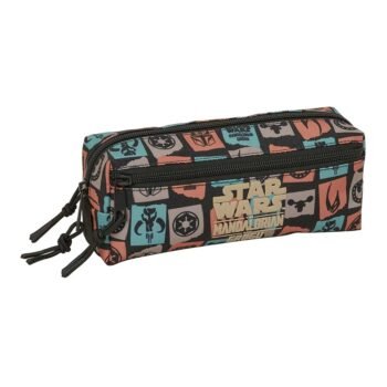The Mandalorian Estuche Portatodo Triple Negro