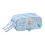 Disney Frozen Estuche Portatodo Triple Adaptable a Morado