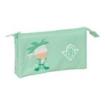 Real Betis Estuche Portatodo Triple Preescolar Verde
