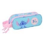 Disney Lilo & Stitch Estuche Portatodo & Doble Azul