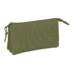 Estuche Portatodo Triple Verde