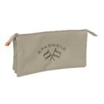 Spagnolo Estuche Portatodo Triple Beige
