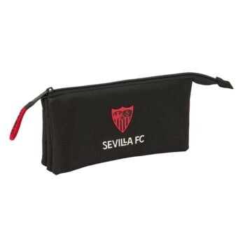 Sevilla FC Estuche Portatodo Triple Negro