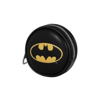 DC Comics Batman Monedero Redondo Negro