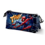 Marvel Spider-Man Estuche Portatodo Triple Negro