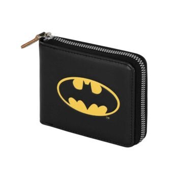 DC Comics Batman Cartera Cuadrado Negro