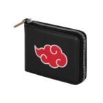 Naruto Clouds Wallet Man Zip, Negro