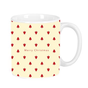 TAZA GRANDE ARBOLITOS MERRY XMAS