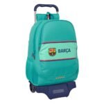 F.c. Barcelona Mochila con Carro F. C. Doble Verde