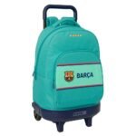F.c. Barcelona Mochila con Carro F. C. Doble Verde