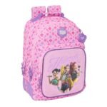 K-Pop Demon Hunters Mochila K - Pop Doble Adaptable a Rosa