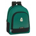 Real Madrid Mochila Doble Adaptable a Azul