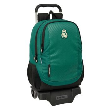 Real Madrid Mochila con Carro Doble Azul