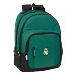 Real Madrid Mochila Doble Adaptable a Azul