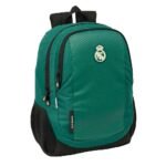 Real Madrid Mochila Doble Adaptable a Azul