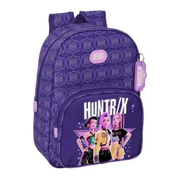 K-Pop Demon Hunters Mochila Infantil Preescolar K - Pop Adaptable a Multicolor
