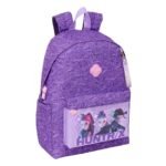 K-Pop Demon Hunters Mochila K - Pop para Portátil Doble Morado