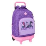 K-Pop Demon Hunters Mochila con Carro K - Pop Doble Morado