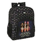 K-Pop Demon Hunters Mochila K - Pop Doble Adaptable a Negro