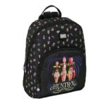 K-Pop Demon Hunters Mini Mochila K - Pop Doble Negro