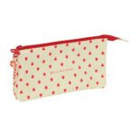Estuche Portatodo Triple Beige
