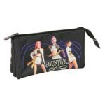 K-Pop Demon Hunters Estuche Portatodo K - Pop Triple Negro