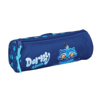 K-Pop Demon Hunters Estuche Portatodo K - Pop Redondo Azul