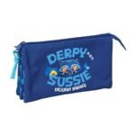 K-Pop Demon Hunters Estuche Portatodo K - Pop Triple Azul