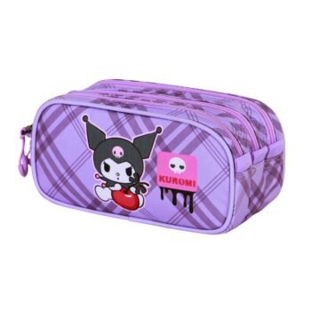 Sanrio Kuromi Estuche Portatodo Adaptable a Morado