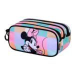 Disney Minnie Mouse Estuche Portatodo Adaptable a Azul