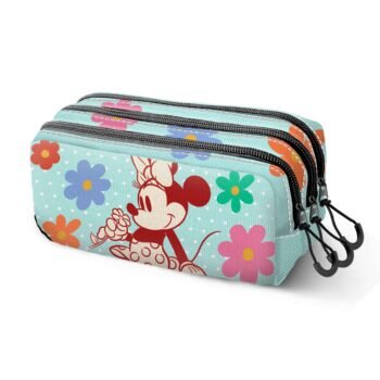 Disney Minnie Mouse Estuche Portatodo Adaptable a Azul