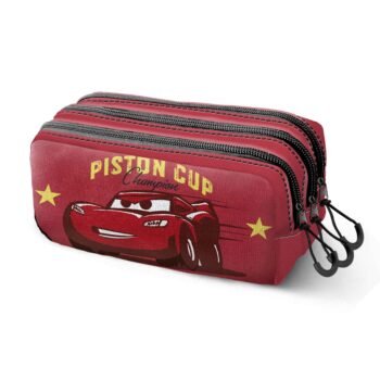 Disney Cars Estuche Portatodo Adaptable a Rojo