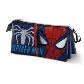 Marvel Spider-Man Estuche Portatodo Triple Azul
