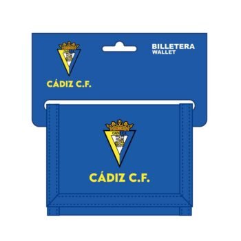 Cadiz Club de Futbol Billetero Billetera Azul