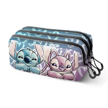 Disney Lilo & Stitch Estuche Portatodo & Adaptable a Azul