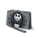 Disney Pesadilla Antes de Navidad Grave Billetero Slim, Negro